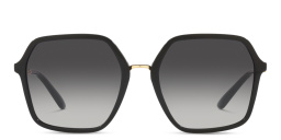 Shop Dolce & Gabbana Oversized Square Sunglasses in Black online.