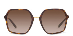 Dolce & Gabbana Oversized Square Sunglasses in Havana – Product Photo 1