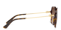 Dolce & Gabbana Oversized Square Sunglasses in Havana – Product Photo 3