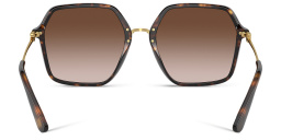 Dolce & Gabbana Oversized Square Sunglasses in Havana – Product Photo 4