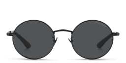 GIORGIO ARMANI Round Sunglasses in Matte Black – Product Photo 1