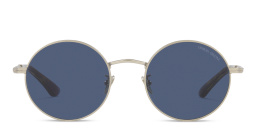 GIORGIO ARMANI Round Sunglasses in Matte Pale Gold – Product Photo 1