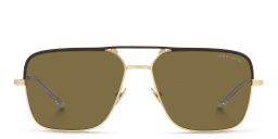 GIORGIO ARMANI Pilot Sunglasses in Matte Pale Gold – Product Photo 1