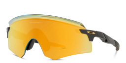Shop Oakley Encoder Rimless Mask Sunglasses in Matte Carbon online.