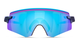 Shop Oakley Encoder Rimless Mask Sunglasses in Matte Cyan online.