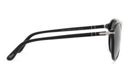 Shop PERSOL Unisex Aviator Sunglasses in Black online.