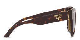 PRADA Logo Cat-Eye Sunglasses in Tortoise – Product Photo 3