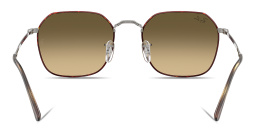 Shop Ray-Ban Jim Unisex Irregular Sunglasses in Havana On Gunmetal online.