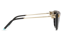 Shop TIFFANY Cat-Eye Sunglasses in Black online.