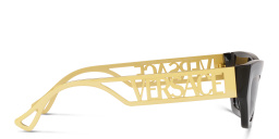 VERSACE Irregular Sunglasses in Black – Product Photo 3