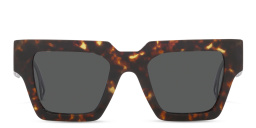 نظارات شمسية بشعار العلامة المستوحى من التسعينات من فيرزاتشي بلون مموه - صورة المنتج 1