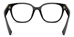MIU MIU Square Eyeglasses in Black – Product Photo 4
