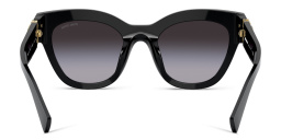 MIU MIU Cat-Eye Sunglasses in Black – Product Photo 4