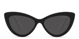MIU MIU Cat-Eye Sunglasses in Black – Product Photo 1