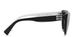 MIU MIU Cat-Eye Sunglasses in Black – Product Photo 3