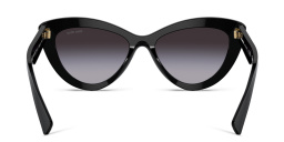 تسوق نظارات شمسية كات آي ميو ميو بلون أسود أونلاين.