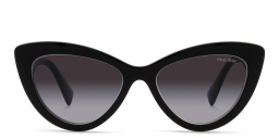 MIU MIU Cat-Eye Sunglasses in Black – Product Photo 1