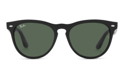 Shop Ray-Ban Unisex Round Sunglasses in Black online.