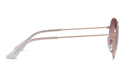 Ray-Ban Junior Jack Kids Irregular Sunglasses in Rose Gold – Product Photo 3