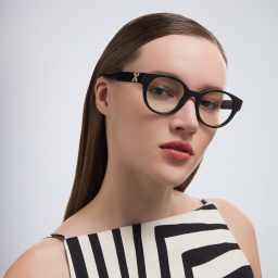 Shop OFF WHITE Style 2 Round Eyeglasses in Black online.