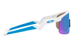 Oakley Resistor Half-Rim Mask Sunglasses in Polished White – Product Photo 3