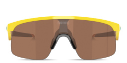 نظارات شمسية ريزيستور بإطار نصفي على شكل قناع من اوكلي بلون أصفر - صورة المنتج 1