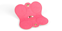 Shop ANY-DI Flamingo Leather Glasses Case online.