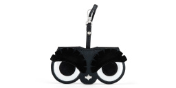 تسوق علبة نظارات بيغ براو من الجلد أني دي بلون أسود أونلاين.