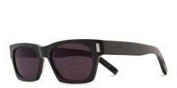SAINT LAURENT Unisex Rectangle Sunglasses in Black – Product Photo 4