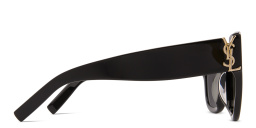 SAINT LAURENT Cat-Eye Sunglasses in Black – Product Photo 4