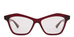 BOTTEGA VENETA Cat-Eye Eyeglasses in Red – Product Photo 1