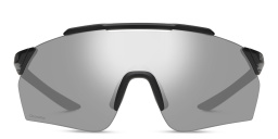 نظارات شمسية واسعة غير منتظمة بدون إطار للجنسين من سميث بلون أسود - صورة المنتج 1