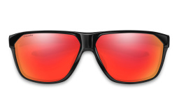 Shop SMITH Unisex Irregular Sunglasses in Black online.