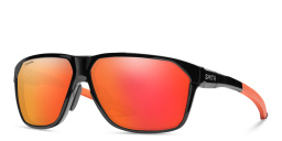 Shop SMITH Unisex Irregular Sunglasses in Black online.