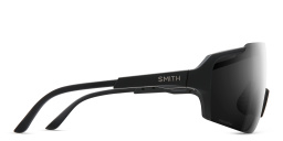 Shop SMITH Unisex Half-Rim Wide Irregular Sunglasses in Black online.