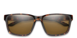 Shop SMITH Unisex Rectangle Sunglasses in Tortoise online.