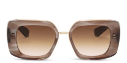 AKONI Square Sunglasses in Grey – Product Photo 1