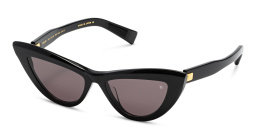 Shop BALMAIN Cat-Eye Sunglasses in Black online.