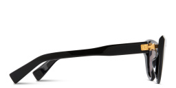 Shop BALMAIN Cat-Eye Sunglasses in Black online.