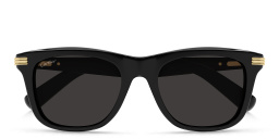 Cartier Première de Cartier Rectangle Sunglasses in Black – Product Photo 1
