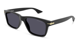 MONTBLANC Rectangle Sunglasses in Black – Product Photo 2