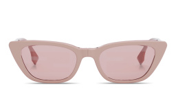 Shop FENDI Folding Cat-Eye Sunglasses in Pink online.
