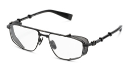 نظارات طبية أفياتور واسعة للجنسين من بالمان بلون أسود - صورة المنتج 2