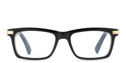 Shop Cartier Première de Cartier Rectangle Eyeglasses in Black online.