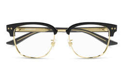 MONTBLANC Square Eyeglasses in Black – Product Photo 1