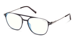 TOM FORD Pilot Eyeglasses in Grey/striped – Product Photo 2