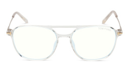 TOM FORD Pilot Eyeglasses in Crystal – Product Photo 1