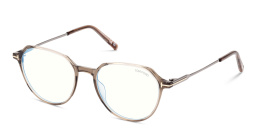 نظارات طبية دائرية من توم فورد بلون بني - صورة المنتج 2