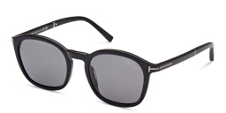 TOM FORD Jayson Square Sunglasses in Shiny Black – Product Photo 2