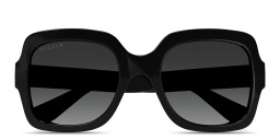GUCCI Oversized Square Sunglasses in Black – Product Photo 1